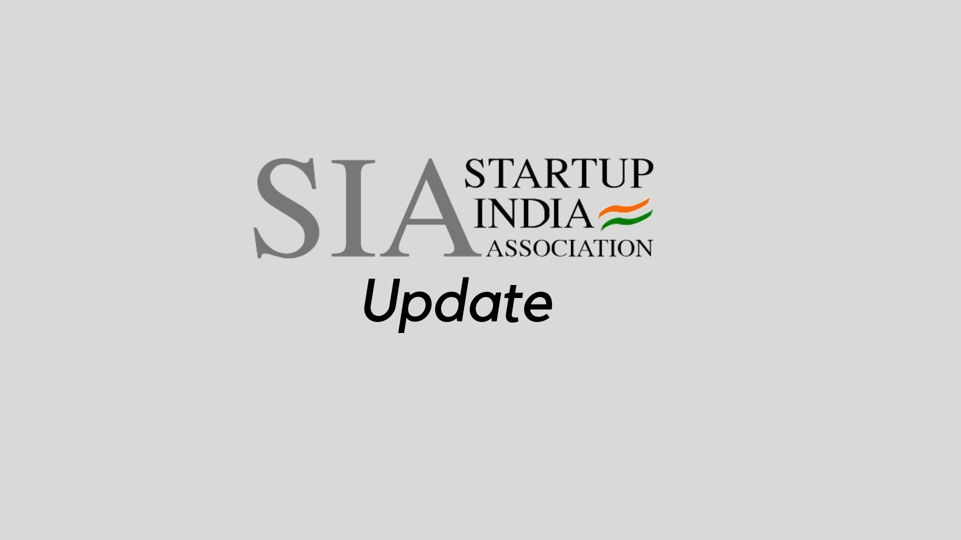 Startup India Association update