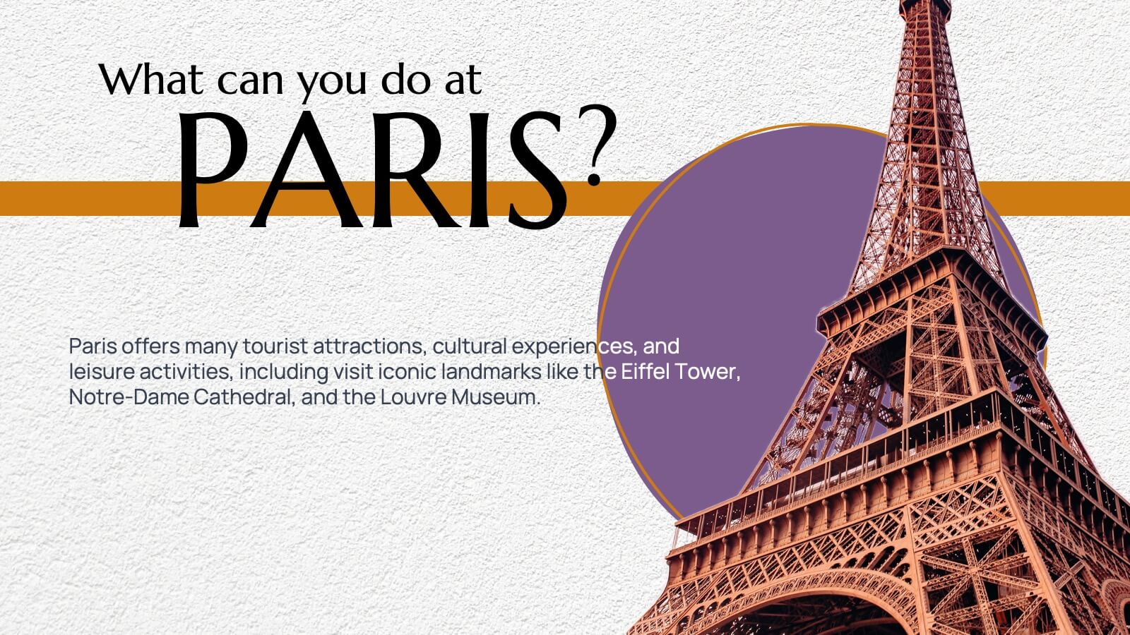 Paris PowerPoint Morph Animation Template