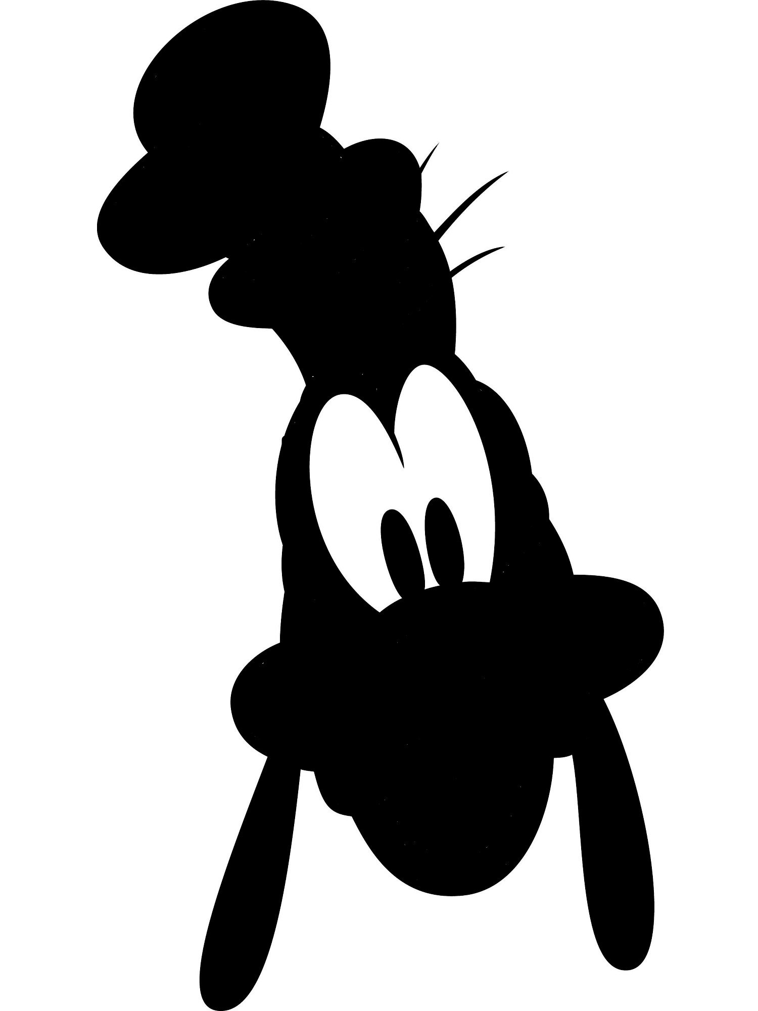 Disney Goofy Silhouette